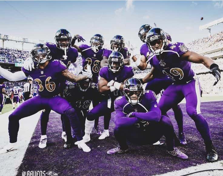 NFL Defense Baltimore Ravens Team