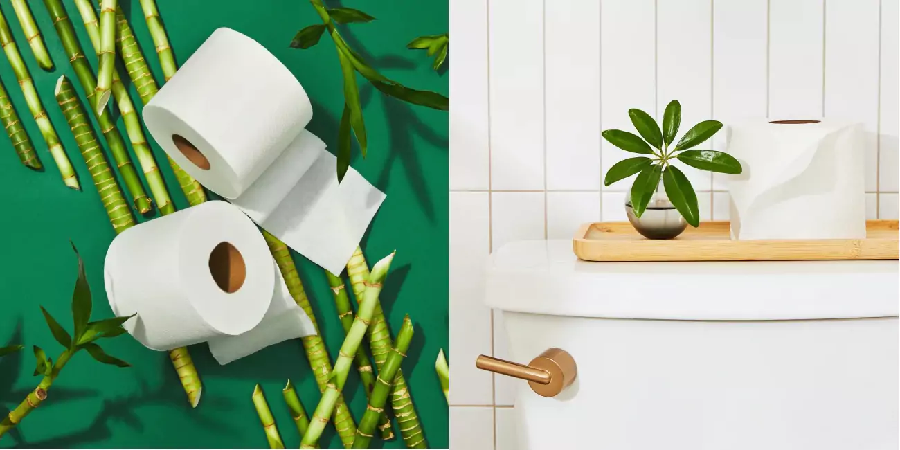  Reel Premium Bamboo Toilet Paper - 12 Rolls Of