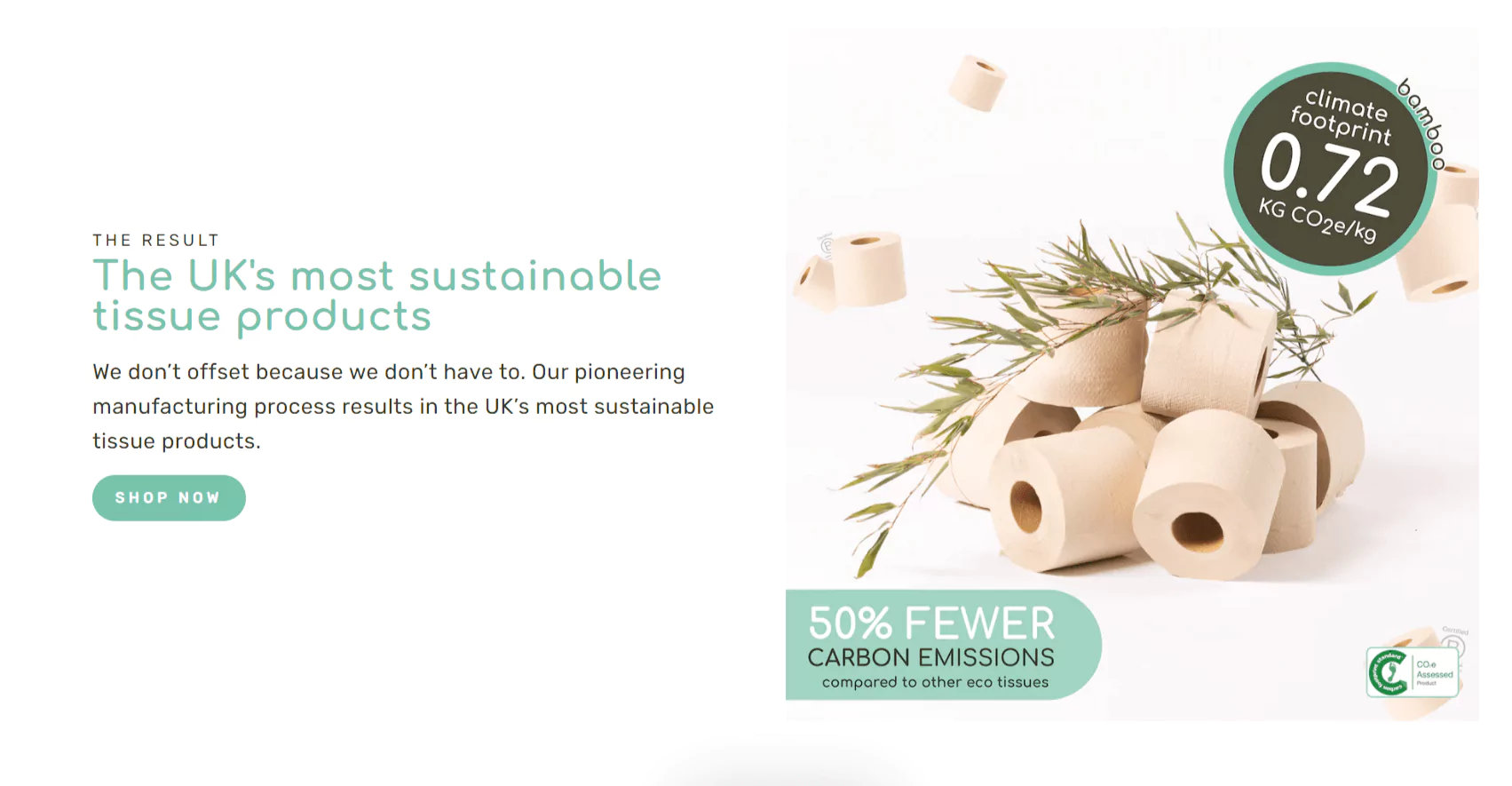 Naked Sprout Bamboo Toilet Paper